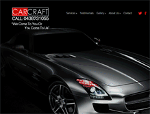 Tablet Screenshot of carcraft.com.au
